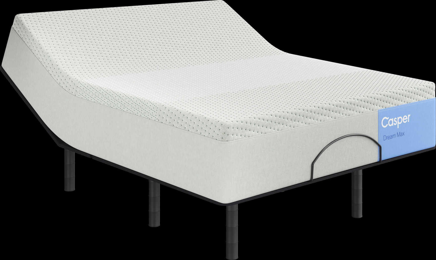 Casper Dream Max Queen Mattress with Head Up Only Base - Thumbnail - Image 1
