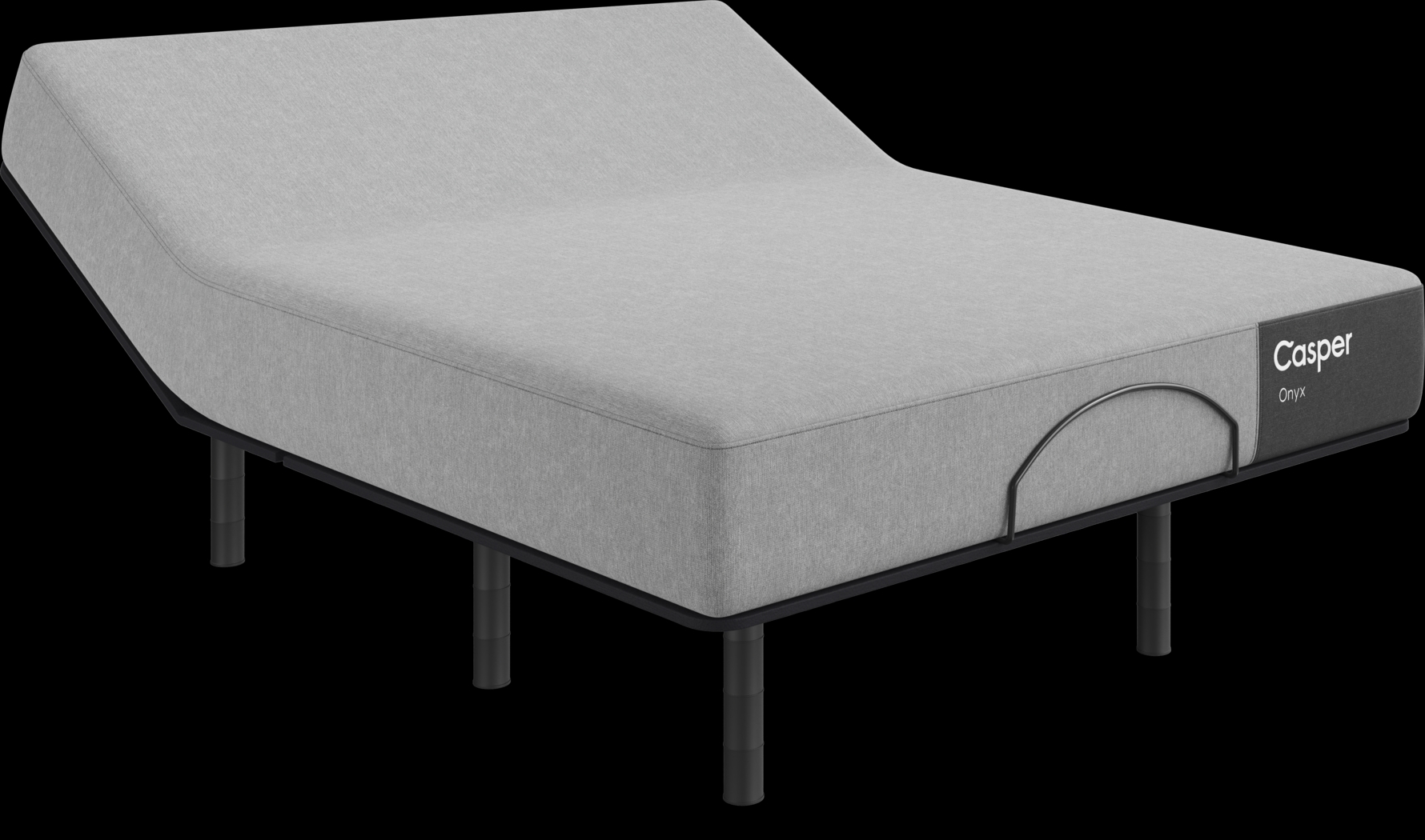 Casper Onyx 2.0 Queen Mattress with Head Up Only Base - Thumbnail - Image 1
