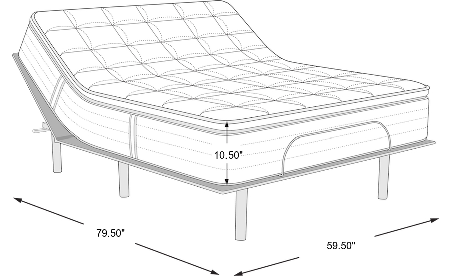 Dimension Image. Please refer to the Dimension Tab on this page for dimension details.