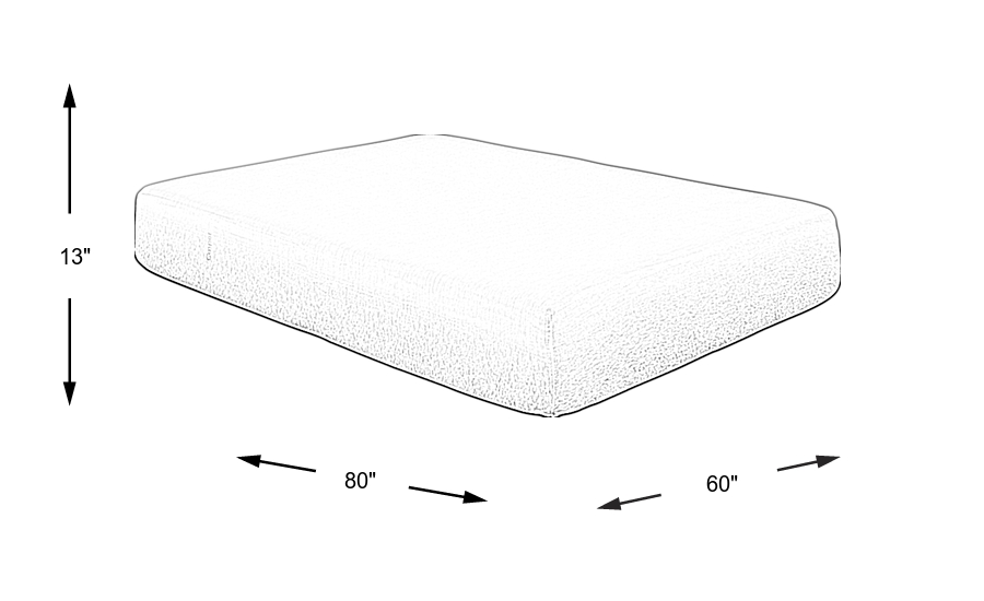 Dimension Image. Please refer to the Dimension Tab on this page for dimension details.