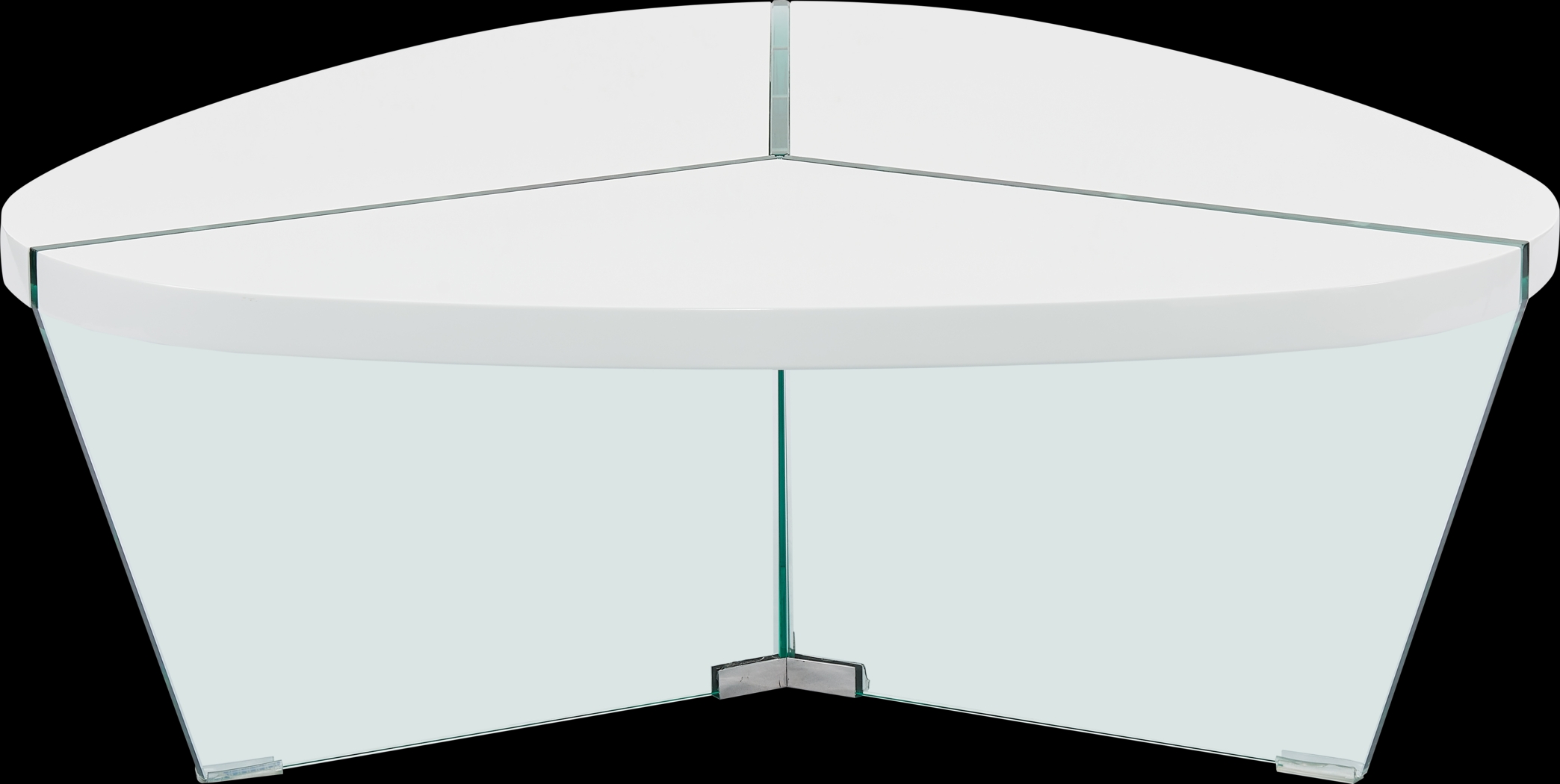 Caspian Court White Cocktail Table - Thumbnail - Image 1