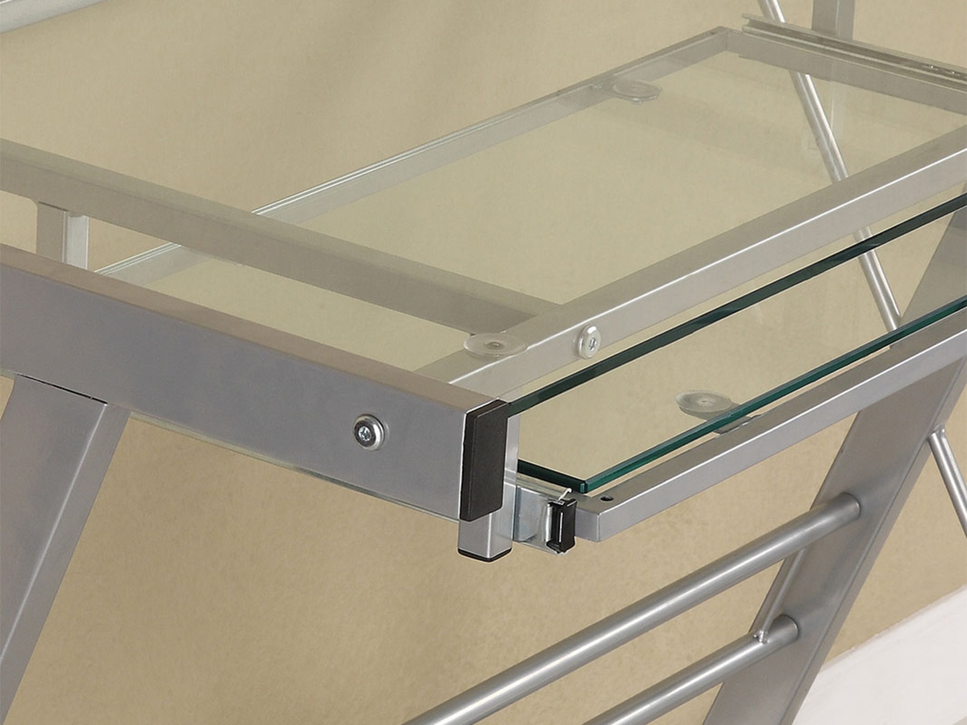 Casplan Gray Desk - Thumbnail - Image 2