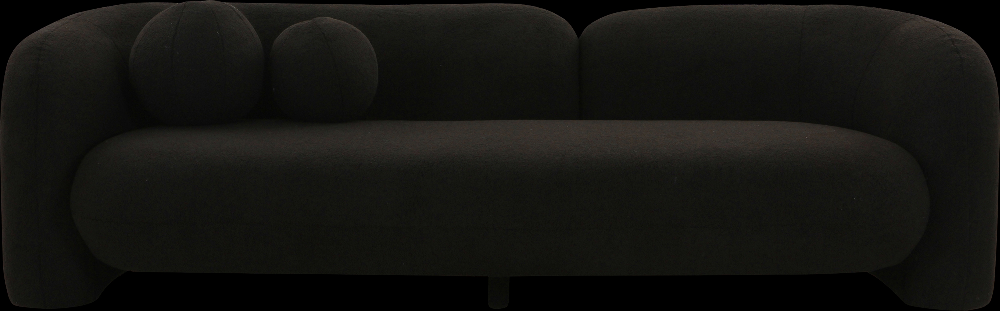 Casselwood Black Sofa - Thumbnail - Image 3