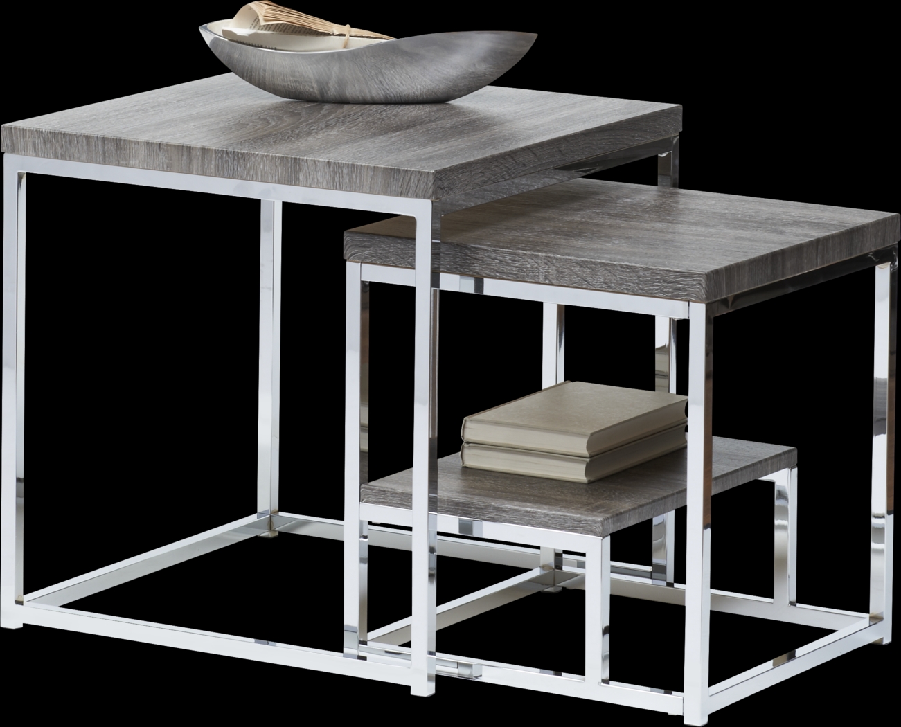 Cassian Metal Nesting Tables - Thumbnail - Image 1