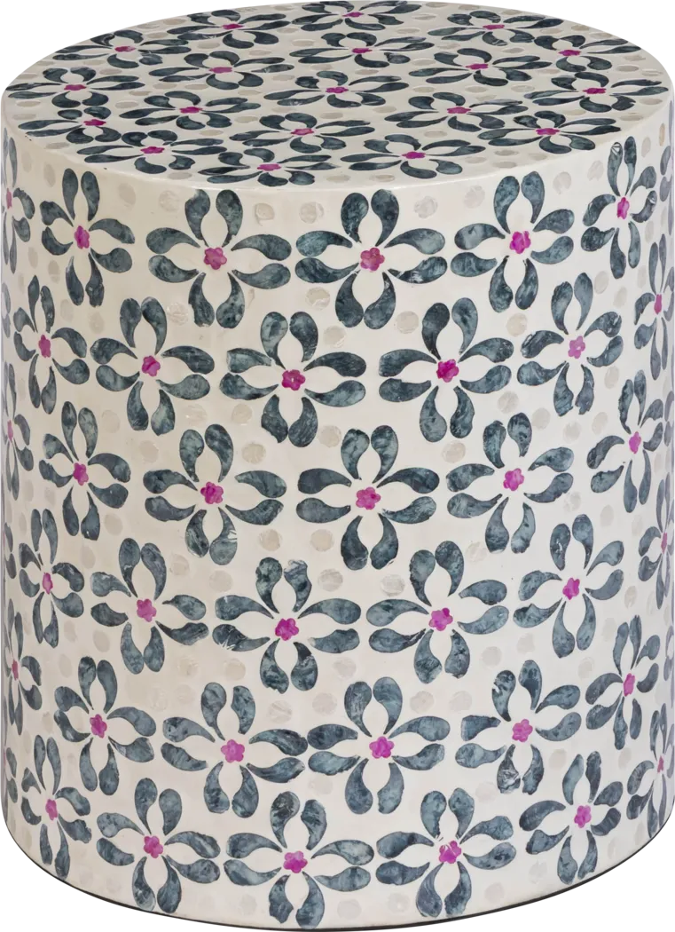Cassiel Blue Accent Table - Thumbnail - Image 2