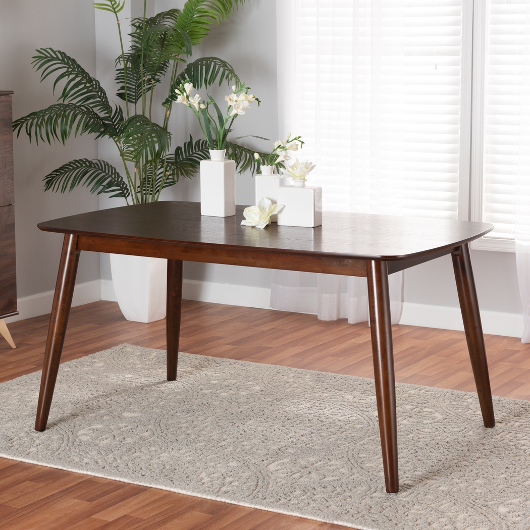 Cassimere Brown Dining Table - Thumbnail - Image 2