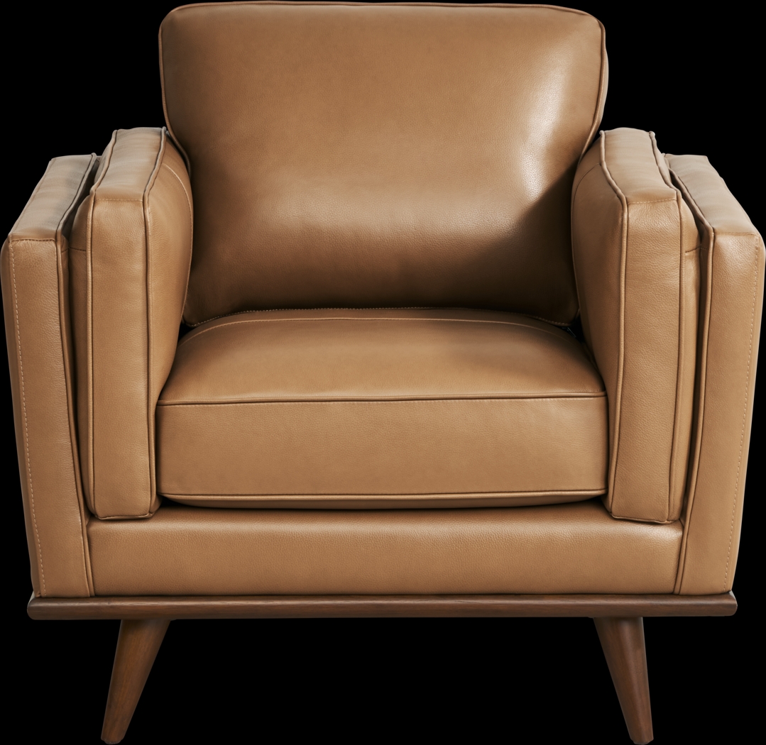 Cassina Way Caramel Leather 3 Pc Living Room - Thumbnail - Image 7