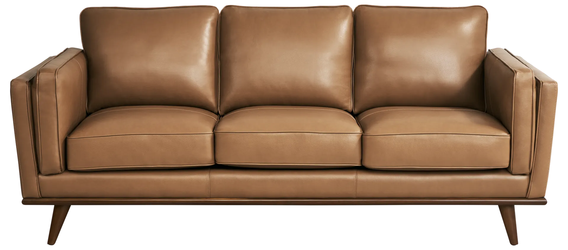 caramel sofa