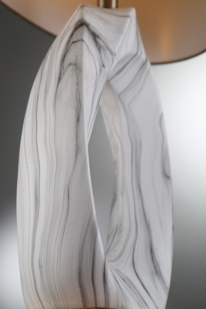 Cassington White Table Lamp - Thumbnail - Image 2