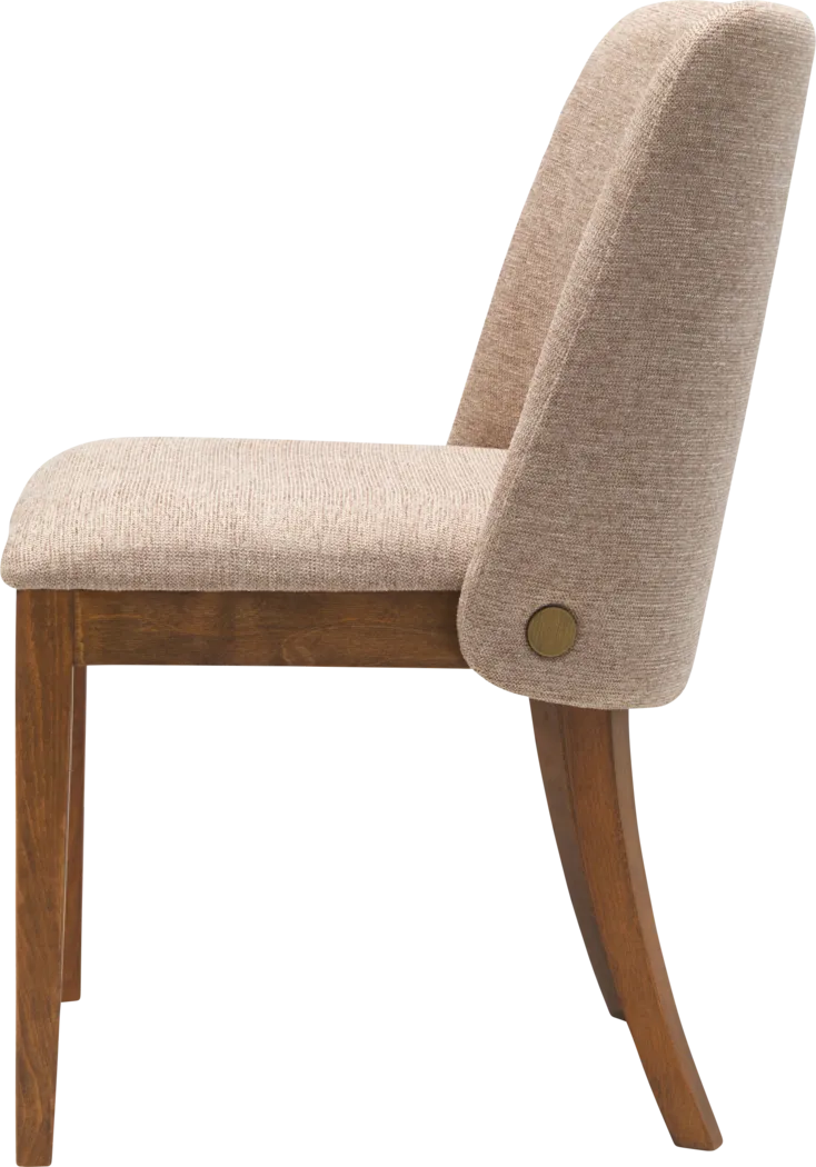 Cassio Brown Side Chair Set of 2 - Thumbnail - Image 3