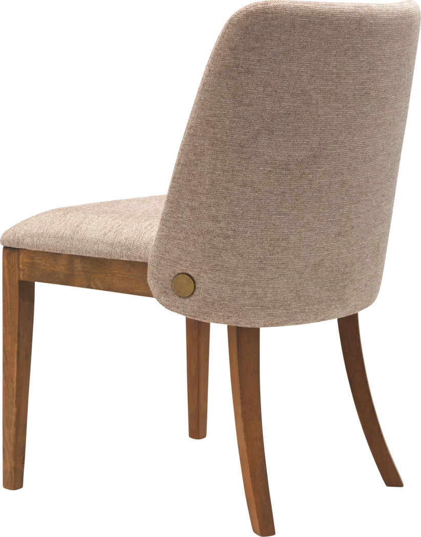 Cassio Brown Side Chair Set of 2 - Thumbnail - Image 4
