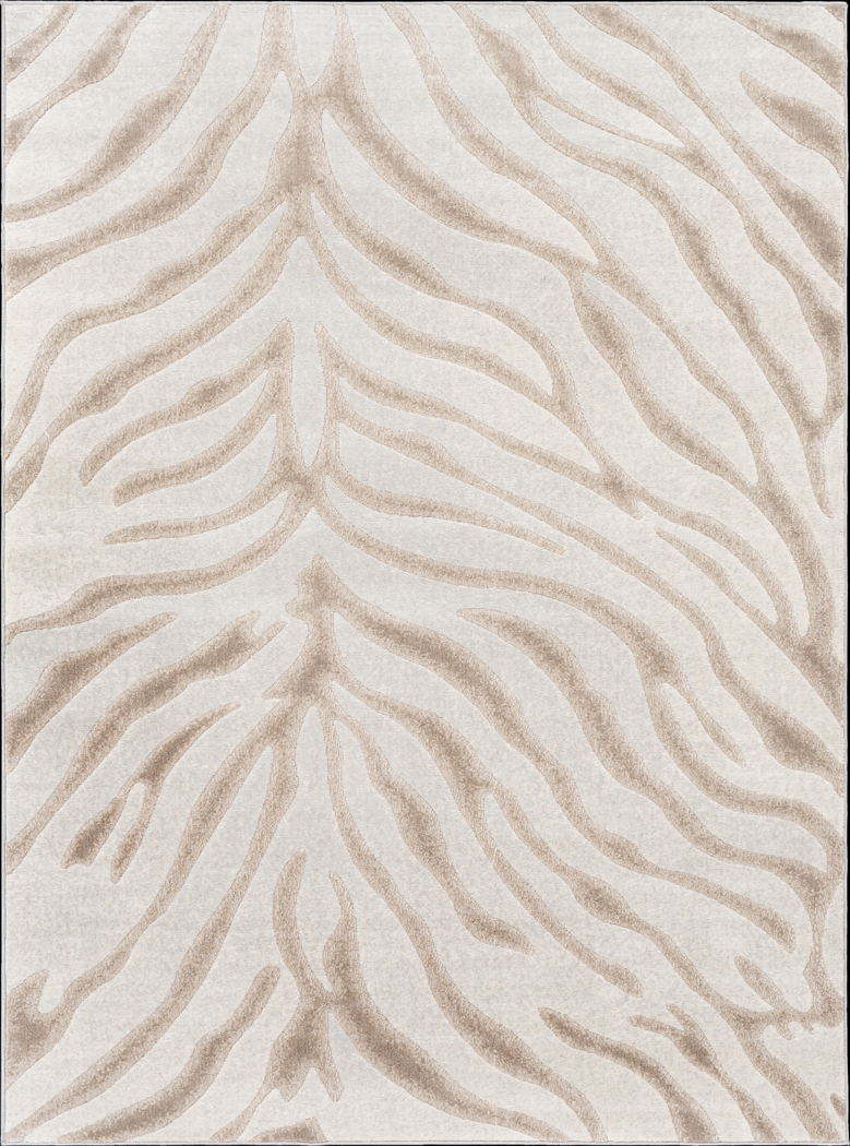 Cassion Tan 7'10 x 10' Rug - Thumbnail - Image 1