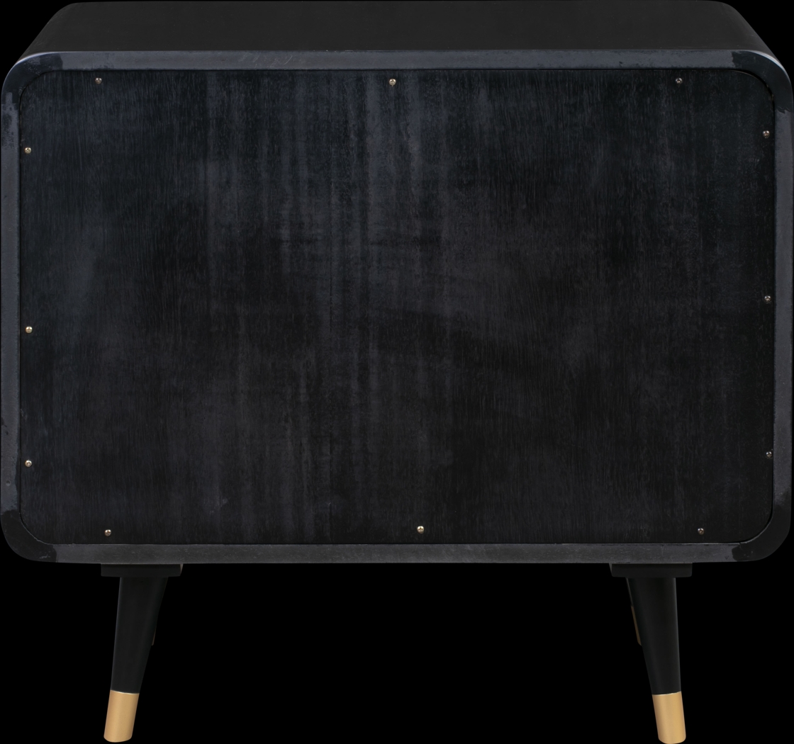 Cassiopeia Black Accent Cabinet - Thumbnail - Image 5
