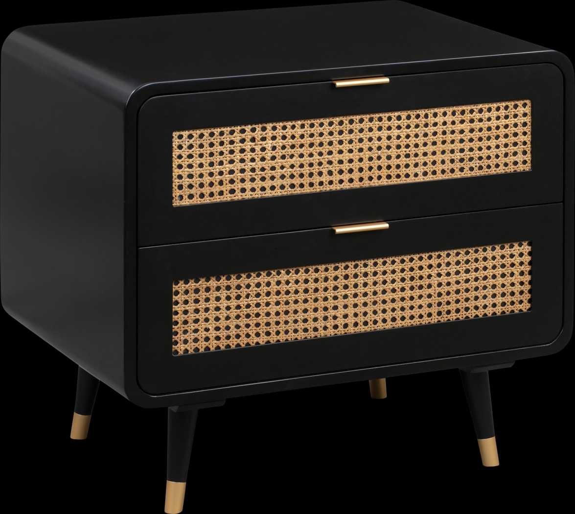 Cassiopeia Black Accent Cabinet - Thumbnail - Image 1