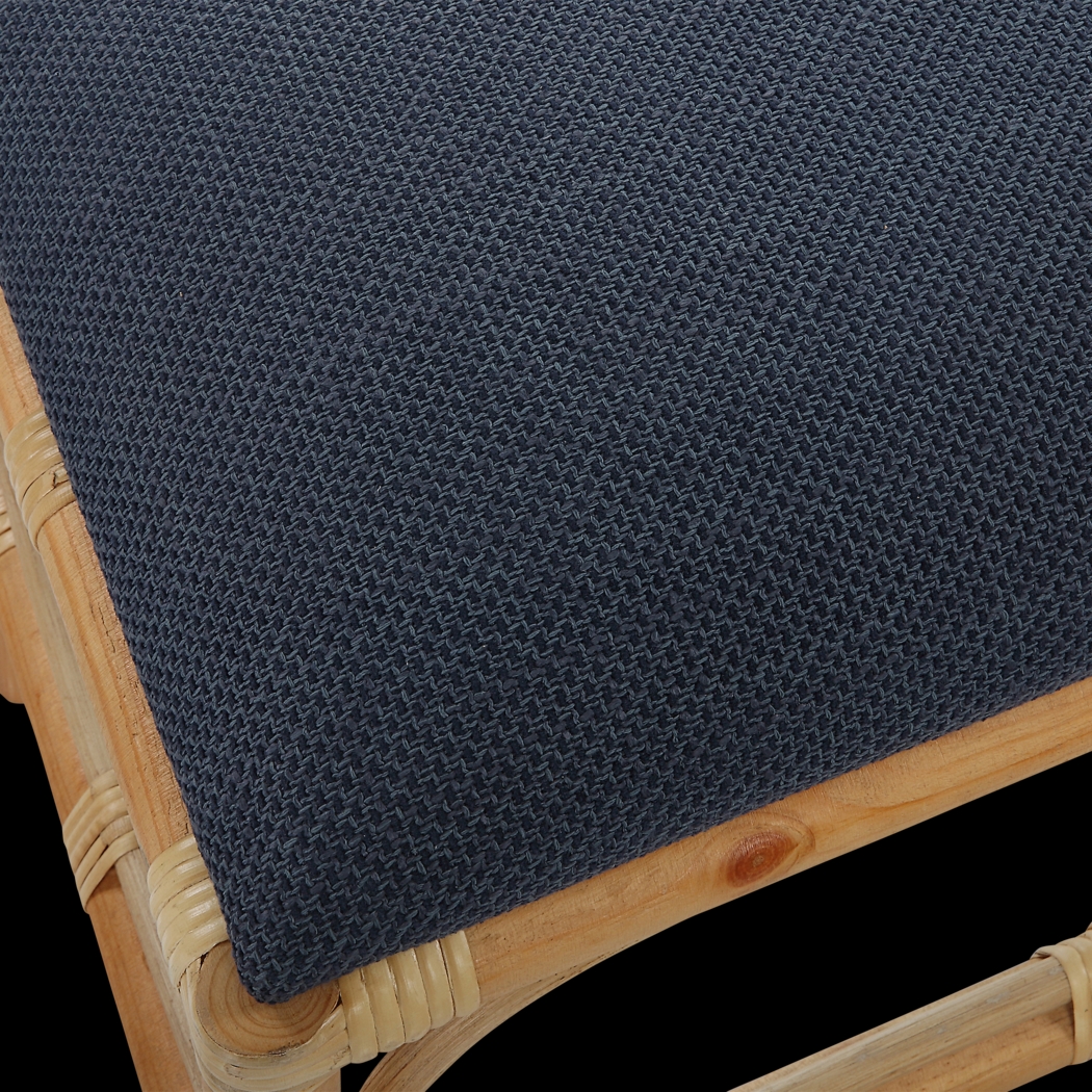 Cassra Blue Accent Bench - Thumbnail - Image 3