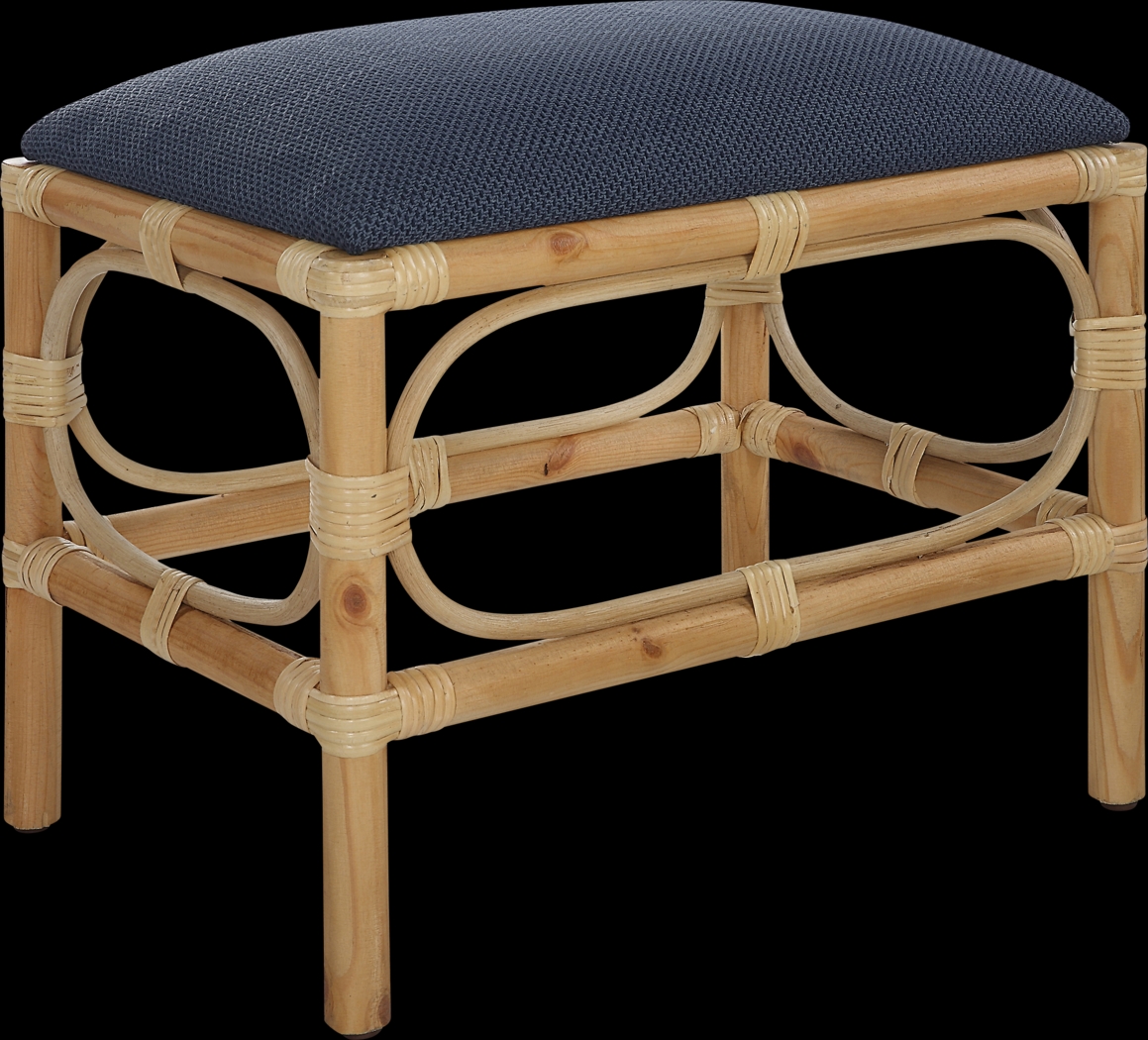 Cassra Blue Accent Bench - Thumbnail - Image 1