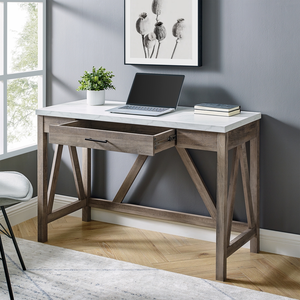 Cassye White Desk - Thumbnail - Image 5