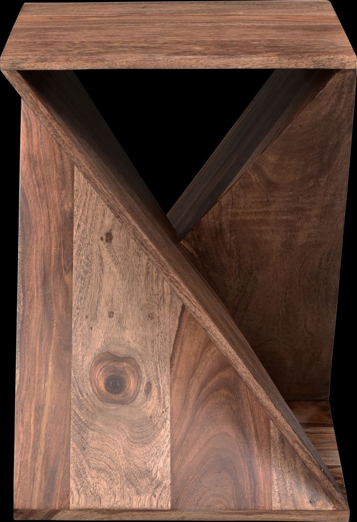 Castana Brown Accent Table - Thumbnail - Image 2