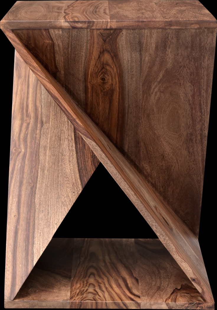 Castana Brown Accent Table - Thumbnail - Image 3