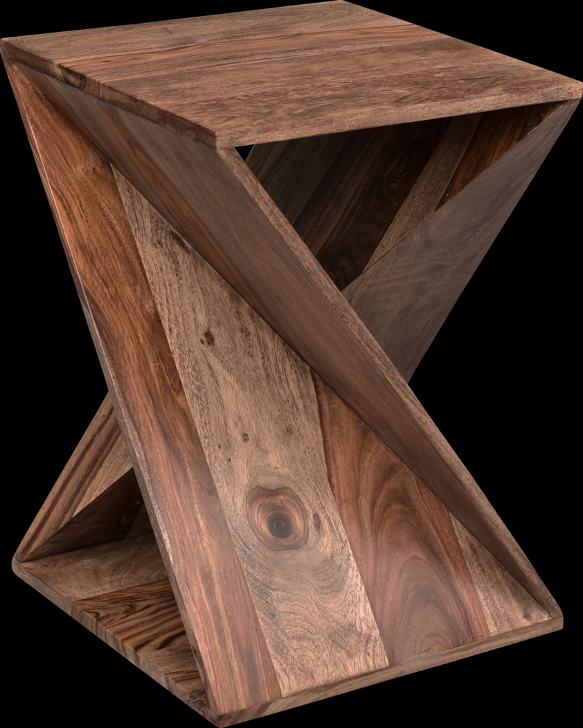 Castana Brown Accent Table - Thumbnail - Image 1