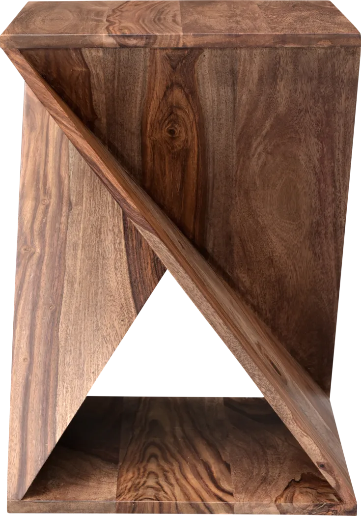Castana Brown Accent Table - Thumbnail - Image 3