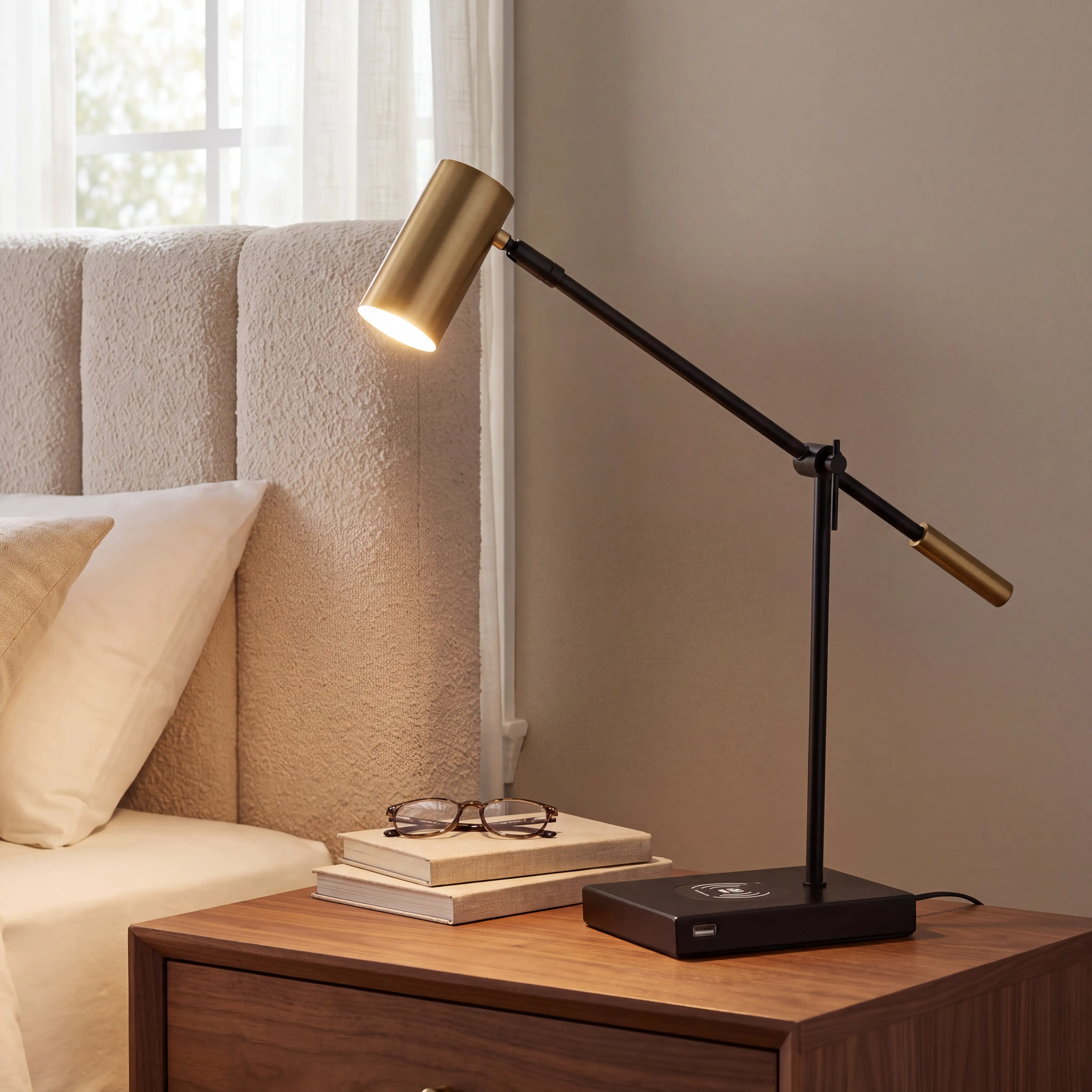 Castelar Brass Table Lamp - Thumbnail - Image 5