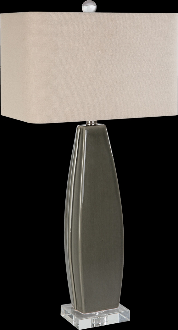 Castil Grove Gray Lamp - Thumbnail - Image 1