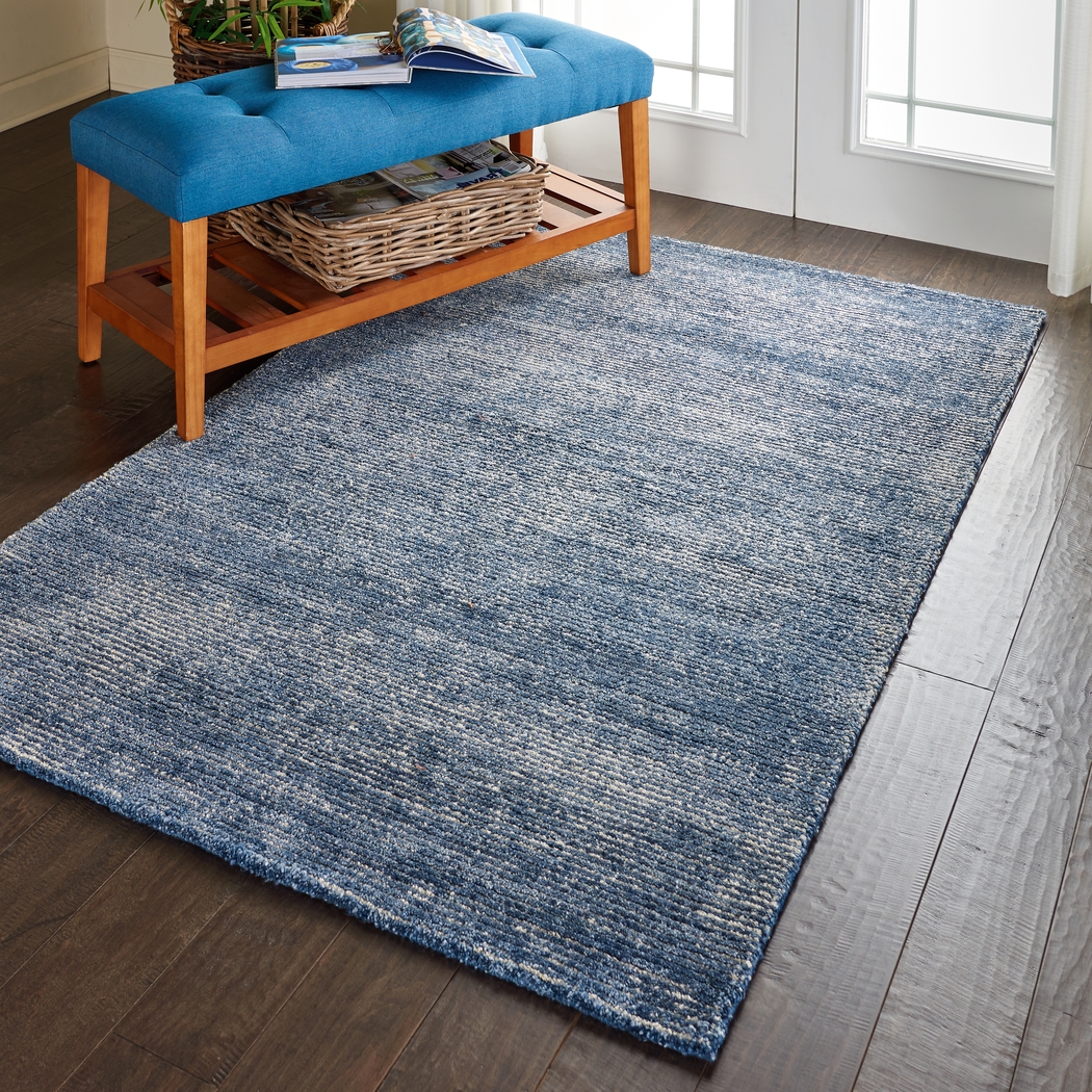 Castin Blue 5'3" x 7'5" Rug - Thumbnail - Image 3