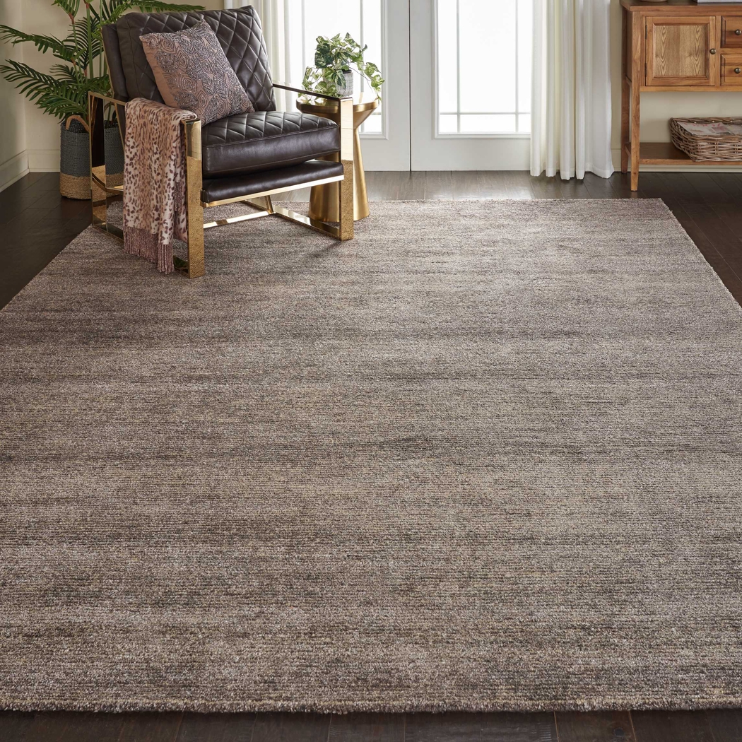 Castin Charcoal 9'6 x 13' Rug - Thumbnail - Image 4
