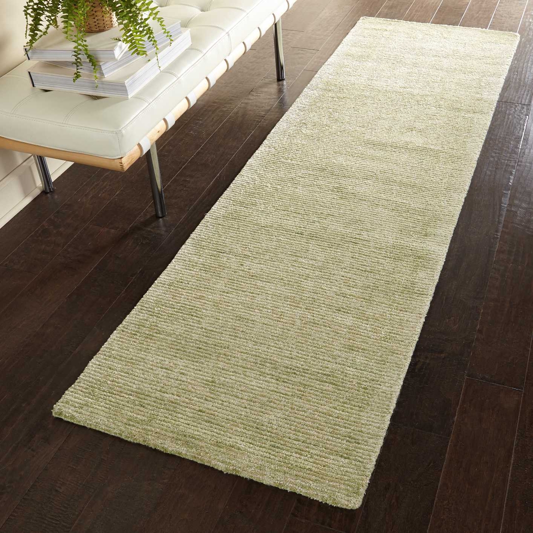 Castin Green 2'3 x 7'6 Runner Rug - Thumbnail - Image 3