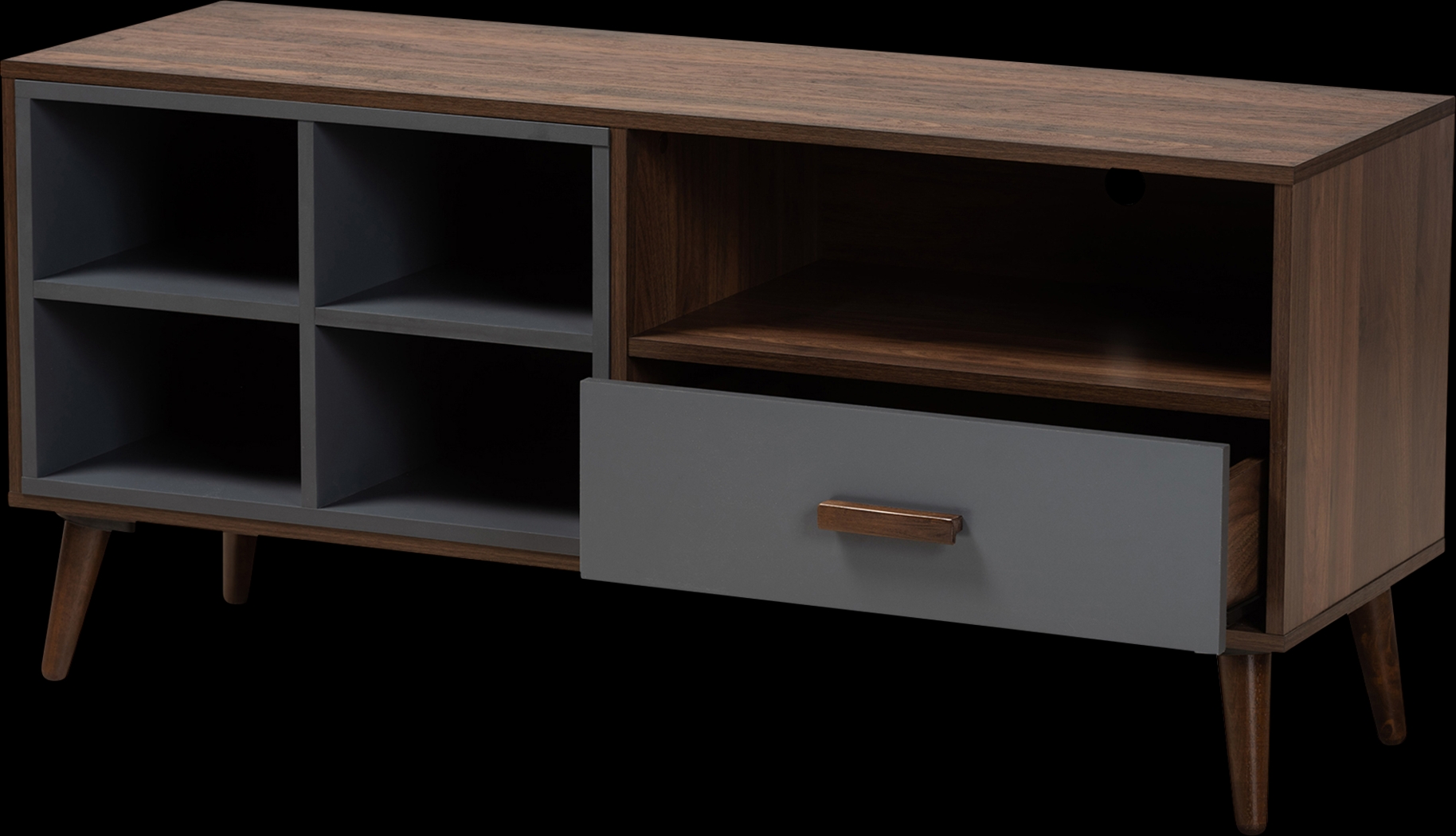 Castine Walnut 47 in. Console - Thumbnail - Image 2