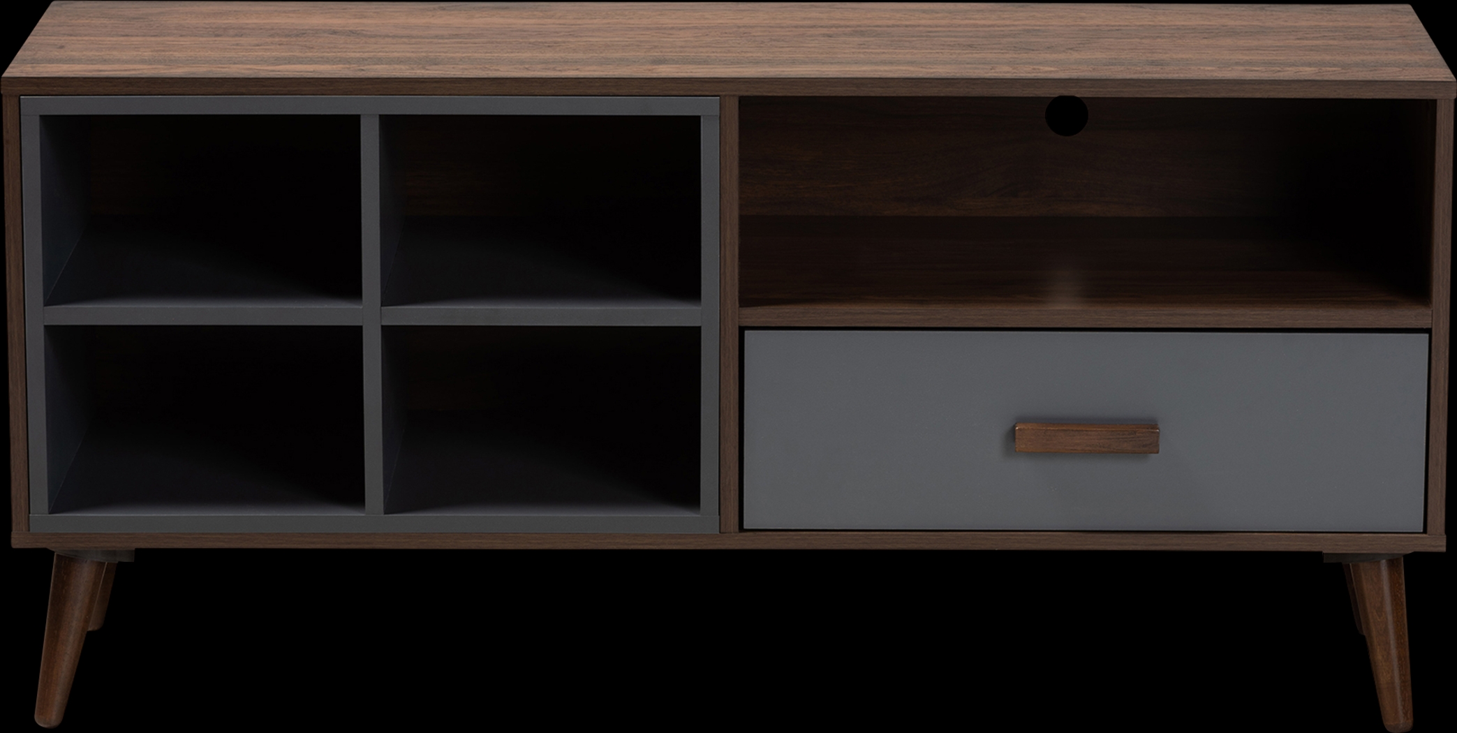 Castine Walnut 47 in. Console - Thumbnail - Image 3