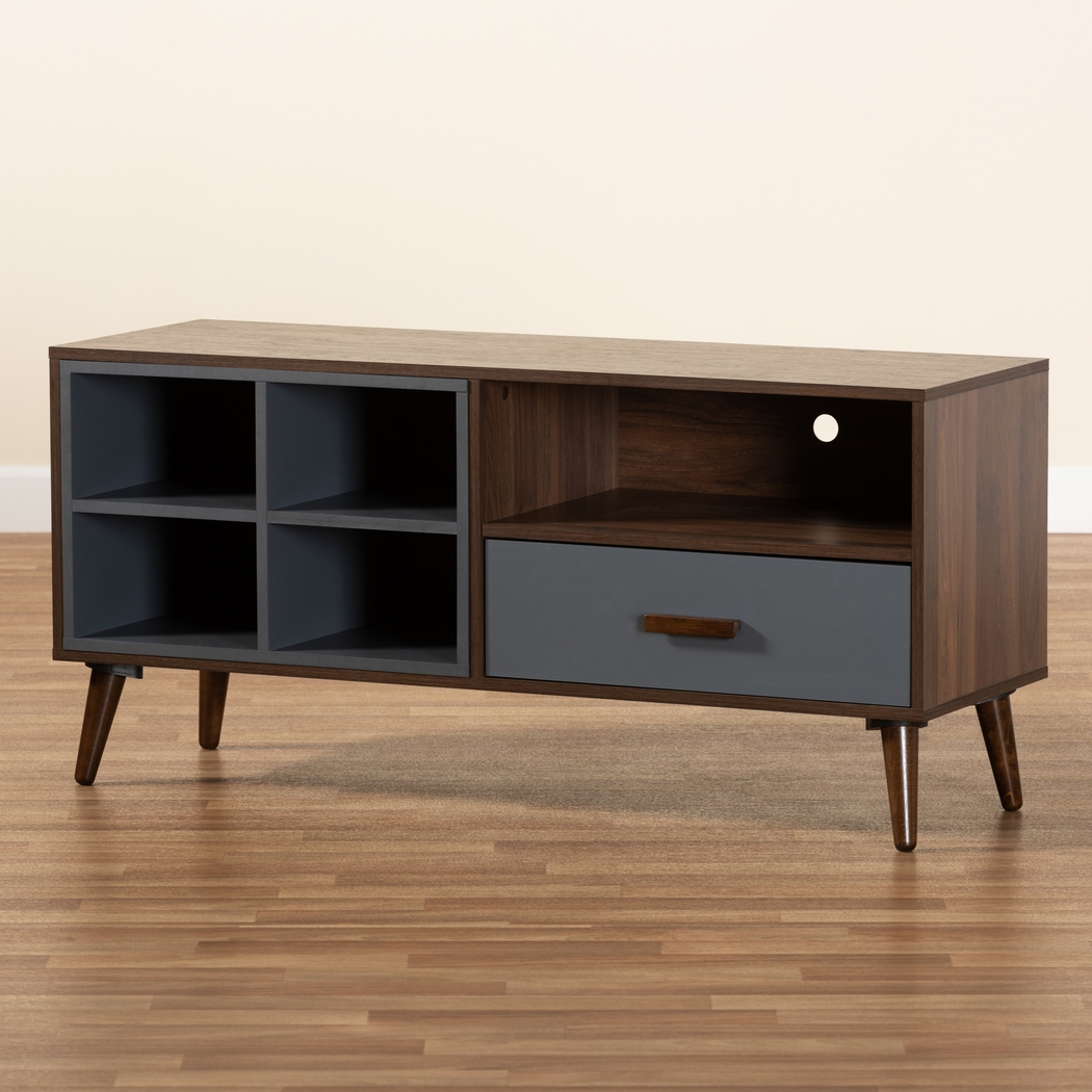 Castine Walnut 47 in. Console - Thumbnail - Image 9