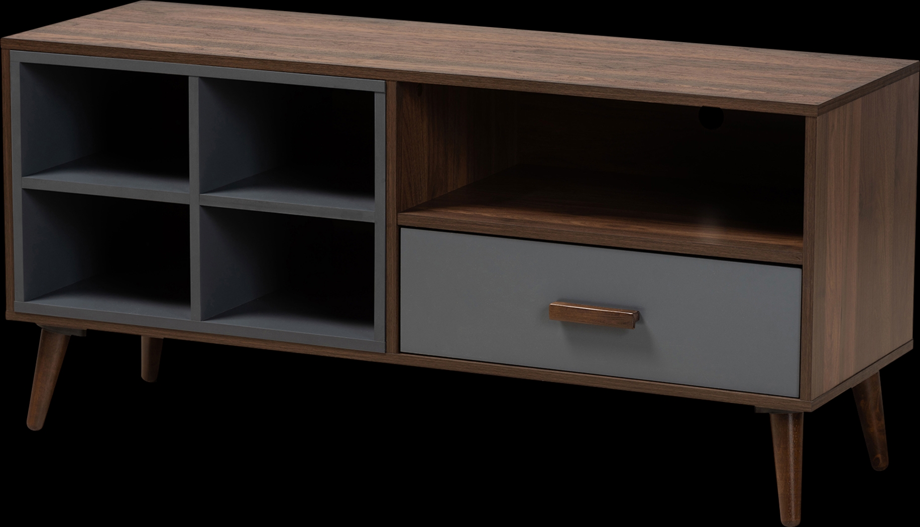 Castine Walnut 47 in. Console - Thumbnail - Image 1