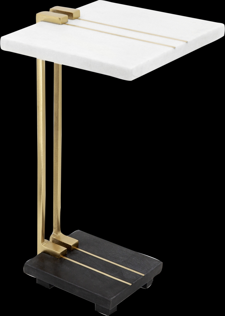 Castlebar White Accent Table - Thumbnail - Image 1