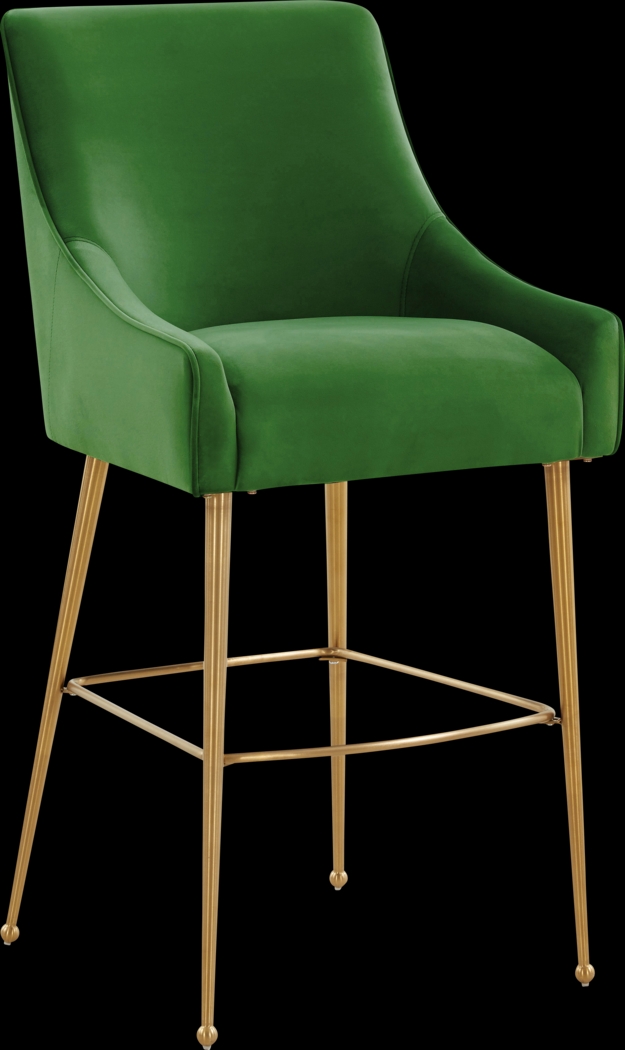 Castlemaine Green Bar Stool - Thumbnail - Image 1