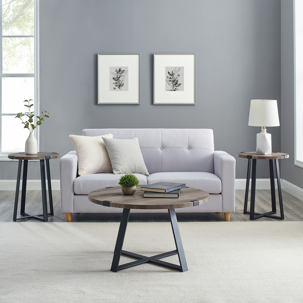 Castletroy Dark Gray Cocktail Table Set - Thumbnail - Image 4