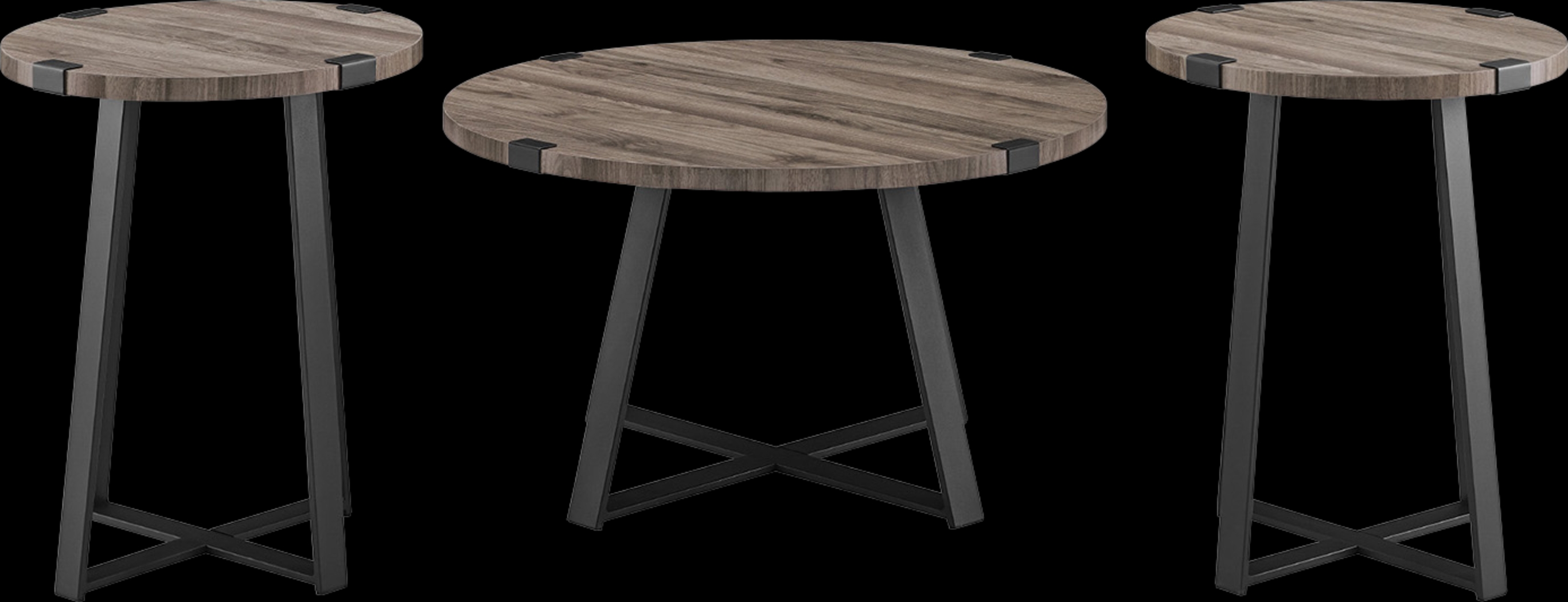 Castletroy Slate Cocktail Table Set - Thumbnail - Image 1