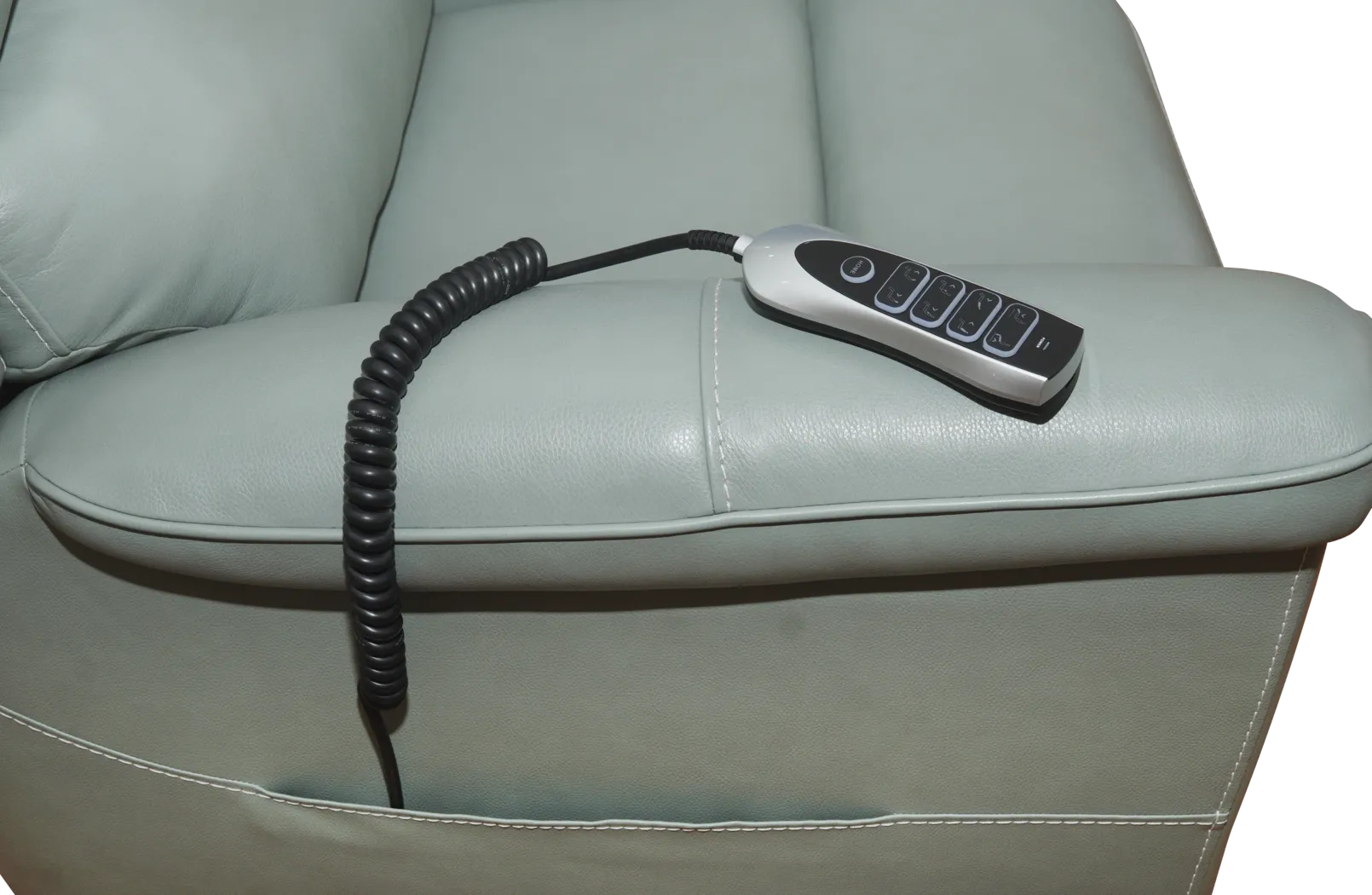 Castmore II Green Triple Power Lift Recliner - Image 5