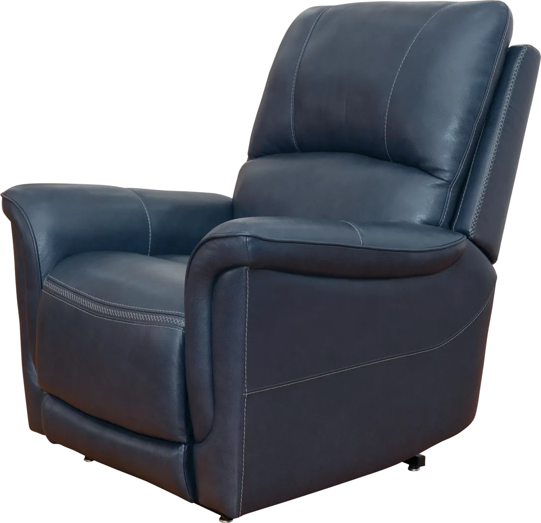 Castmore II Navy Triple Power Lift Recliner - Thumbnail - Image 3