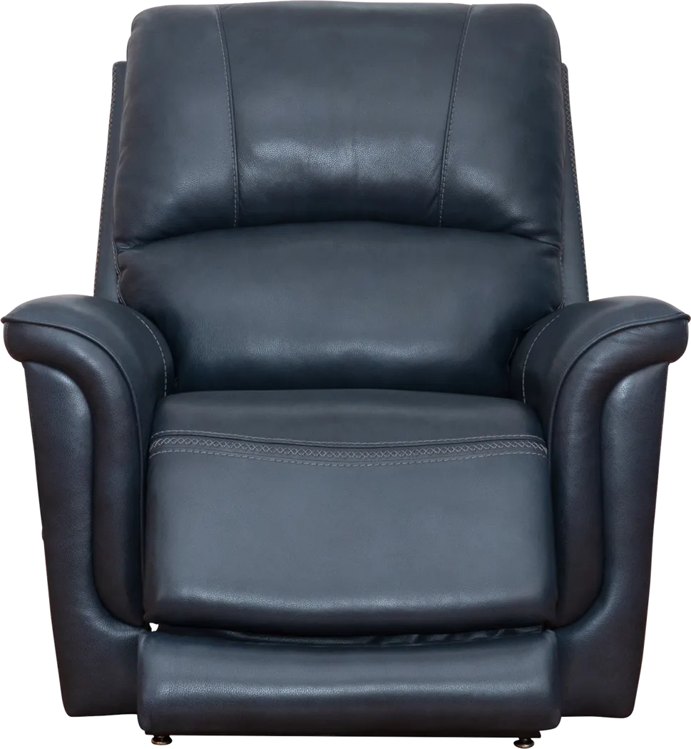 Castmore II Navy Triple Power Lift Recliner - Thumbnail - Image 4