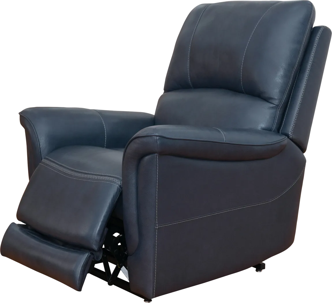 Castmore II Navy Triple Power Lift Recliner - Thumbnail - Image 1