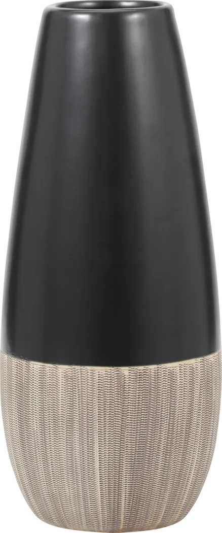 Cataldi Black 13 in. Vase - Thumbnail - Image 3
