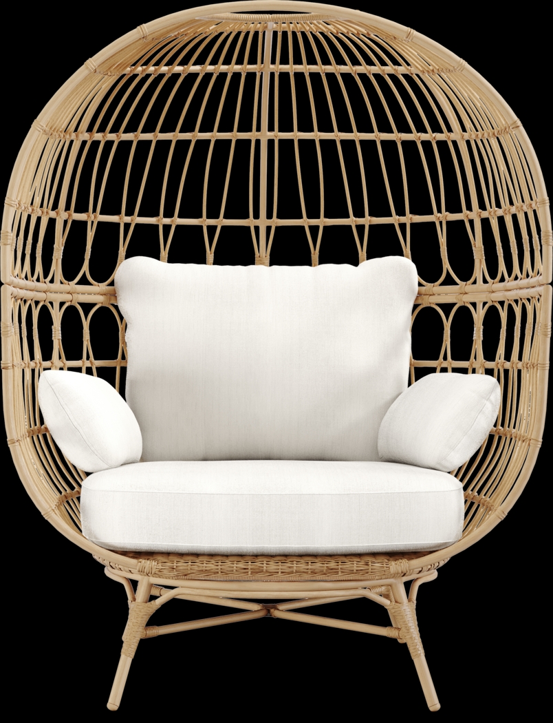 Catalina Natural Outdoor Egg Chair - Thumbnail - Image 2