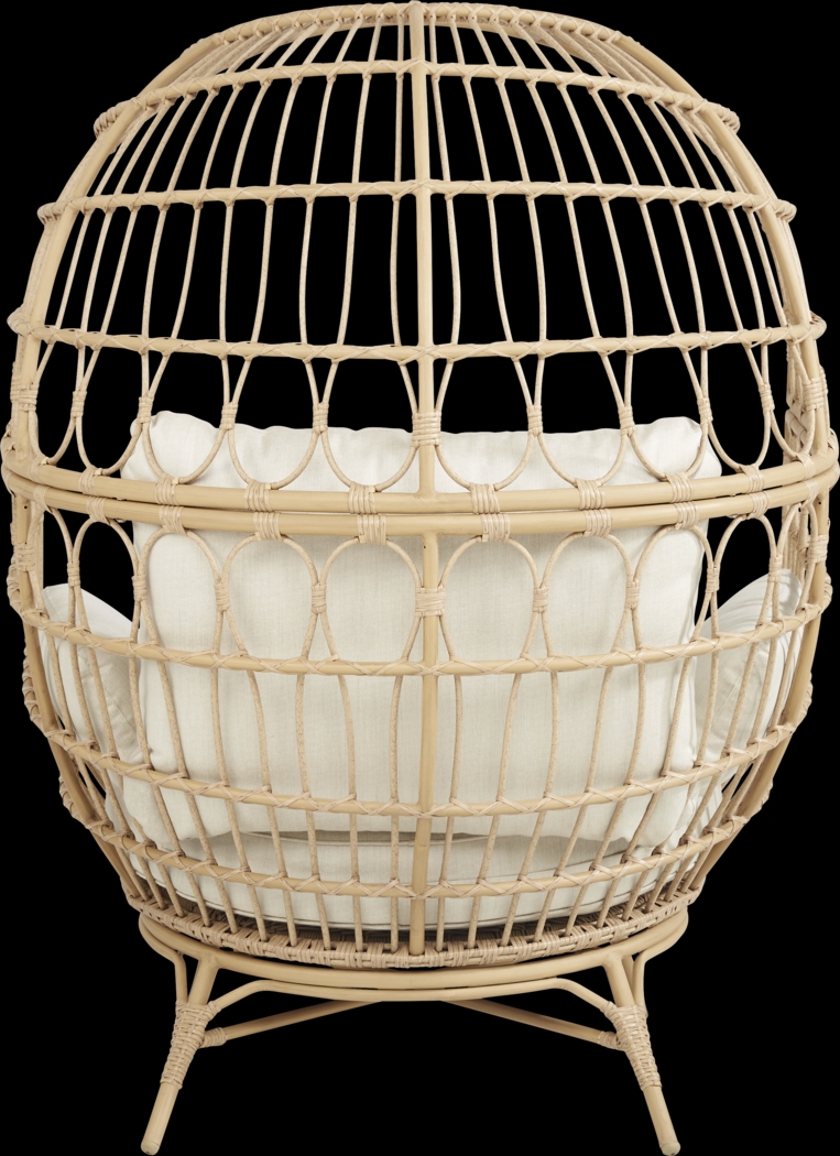 Catalina Natural Outdoor Egg Chair - Thumbnail - Image 3