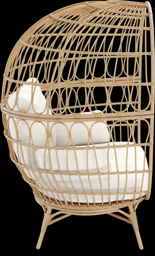 Catalina Natural Outdoor Egg Chair - Thumbnail - Image 4