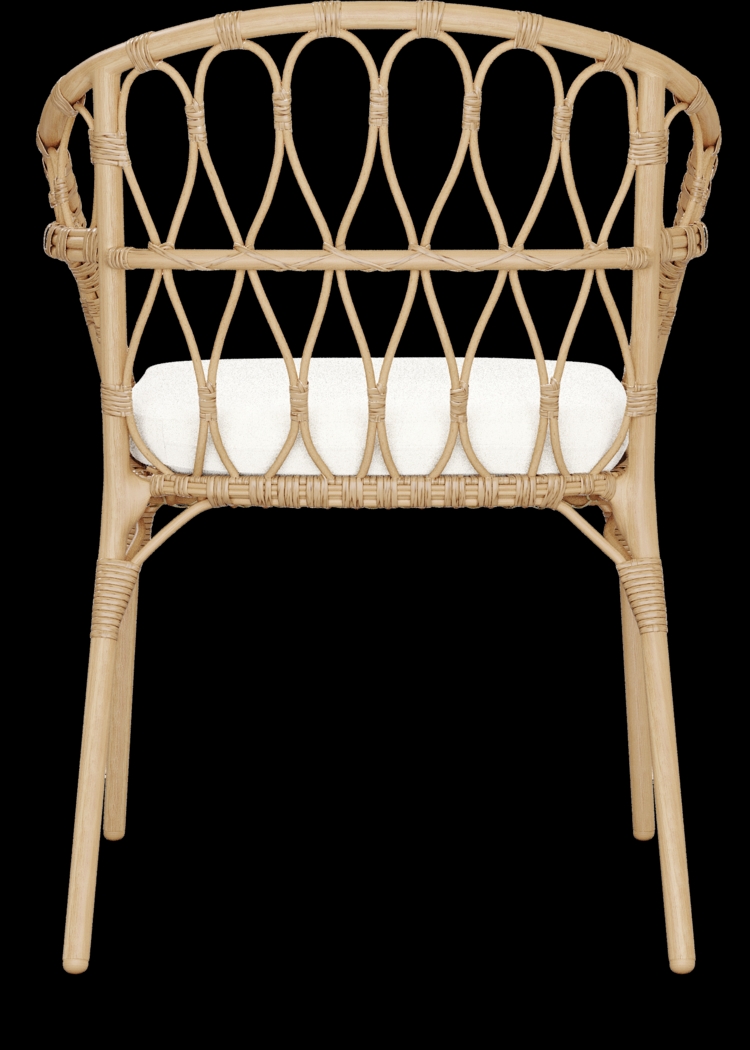 Catalina Natural 5 Pc Round Outdoor Dining Set - Thumbnail - Image 8