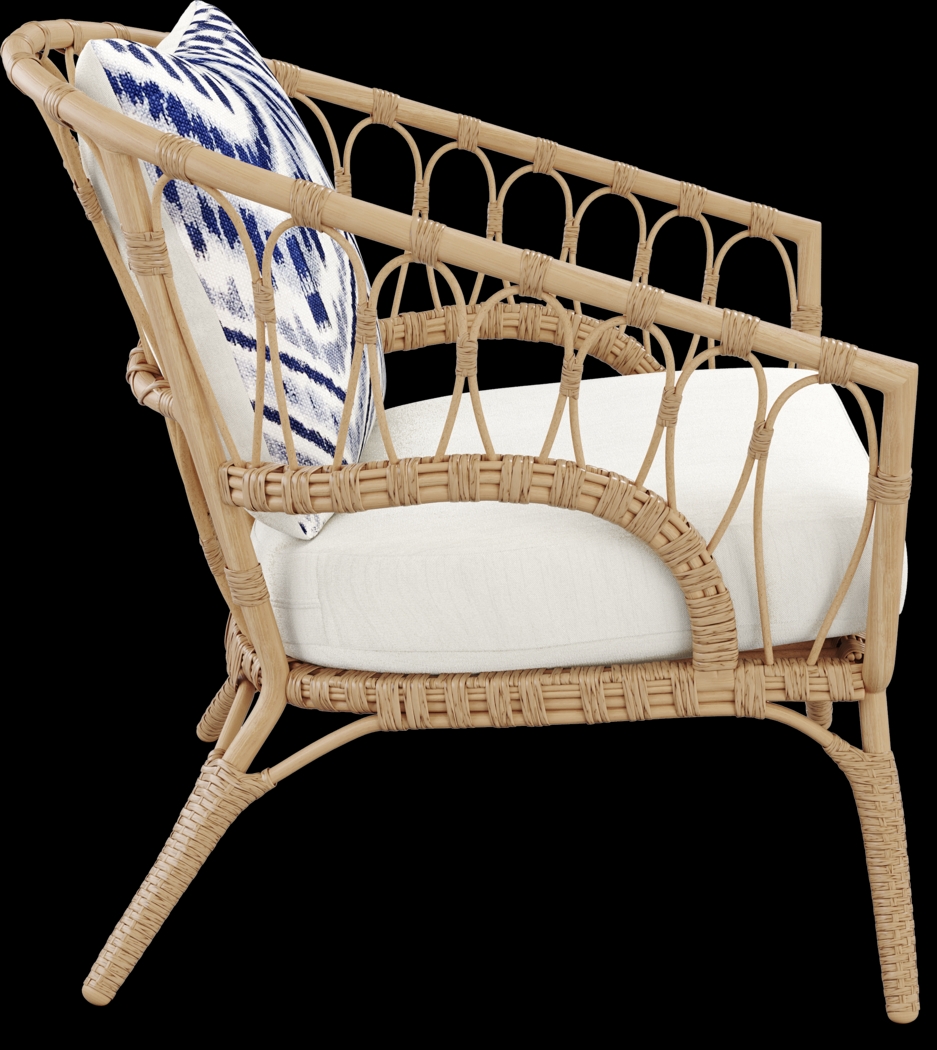 Catalina Natural 5 Pc Outdoor Chat Seating Set - Thumbnail - Image 9