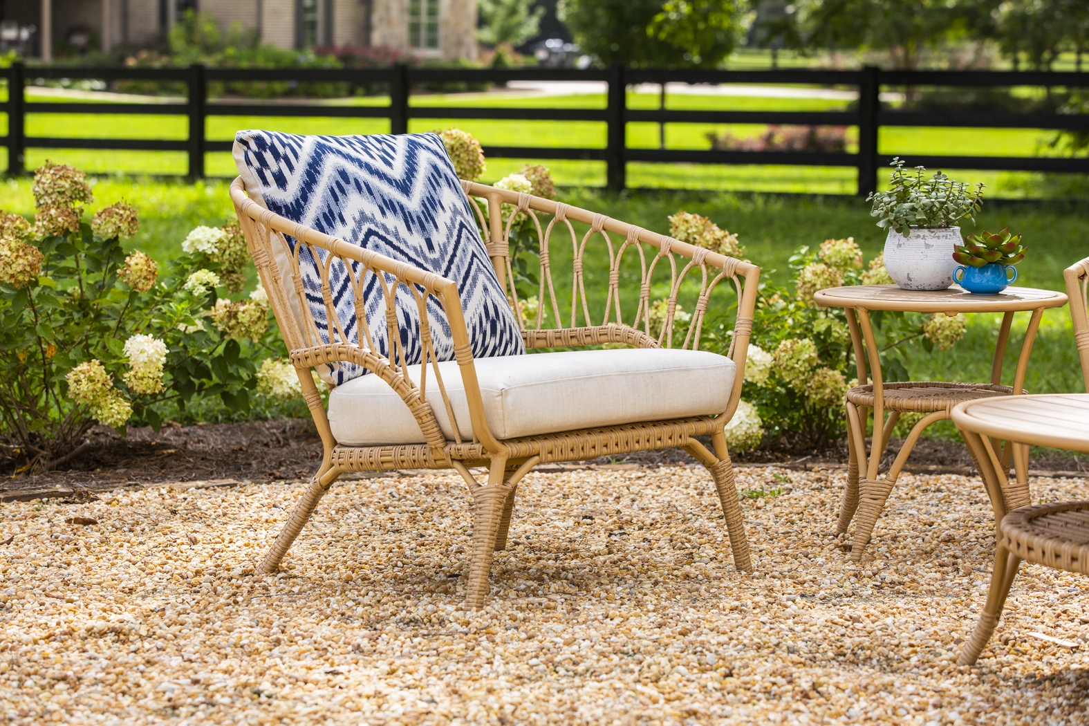 Catalina Natural 5 Pc Outdoor Chat Seating Set - Thumbnail - Image 10