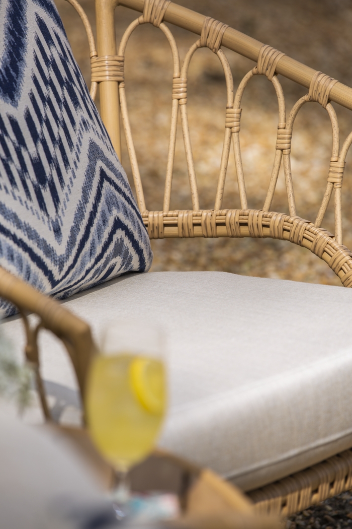 Catalina Natural 5 Pc Outdoor Chat Seating Set - Thumbnail - Image 11